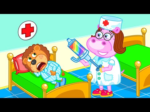 Видео: Маша и Леопольд. Идем к доктору - Мультик для детей - Lion Family на русском