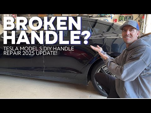 Видео: Ремонт и замена дверной ручки Tesla Model S, обновление 2025 года!