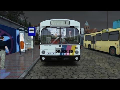 Видео: OMSI 2.Fiktiv Pomorze.1 маршрут на MB O 305