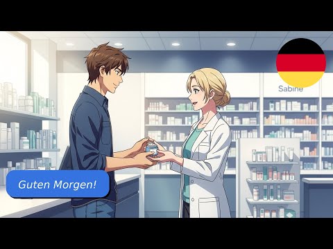 Видео: 10 простых диалогов на немецком языке A1 A2 В аптеке