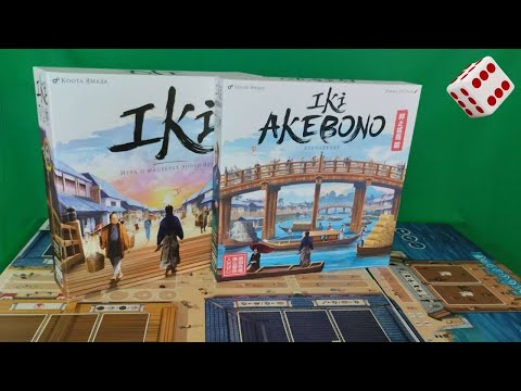 Видео: IKI + дополнение AKEBONO I Играем в настольную игру.