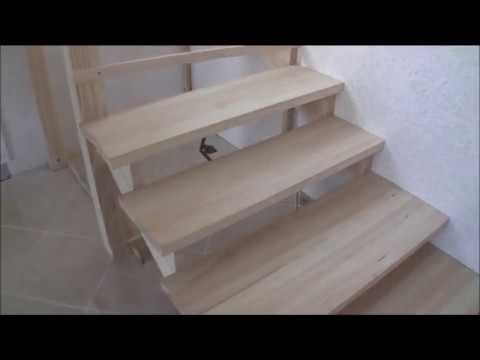 Видео: Лестница, Установка и крепеж косоуров 2