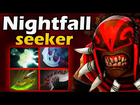 Видео: Найтфолл на Бладсикер, Невероятный Камбэк и 12215 ММР Пабилик - Nightfall Bloodseeker 7.35 DOTA 2