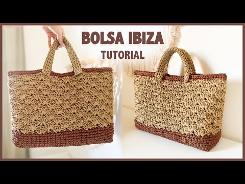 Видео: Вязаная сумка крючком, МАСТЕР-КЛАСС, Crochet Beach Bag Step by Step