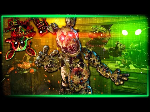 Видео: СПРИНГТРАП И ЕГО ДРУЗЬЯ КОШМАРЯТ МЕНЯ ВСЮ НОЧЬ! ✅ One Night at Springtrap's Remastered