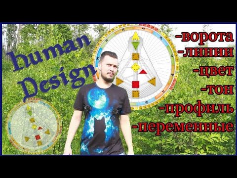 Видео: Дизайн Человека: основные термины. Ворота, линия, цвет, тон, профиль, переменные
