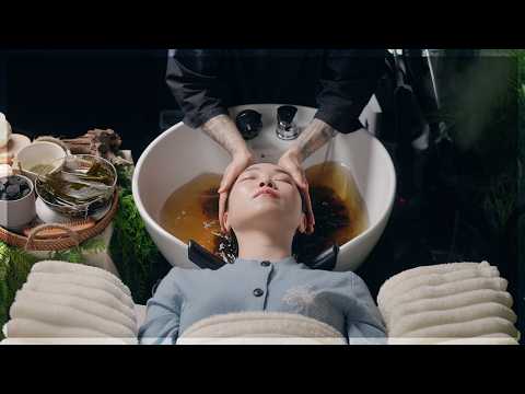 Видео: ASMR 😪 Мгновенно уснула Zzz… Этот спа-салон для кожи головы — кнопка сна💆🏻‍♀️
