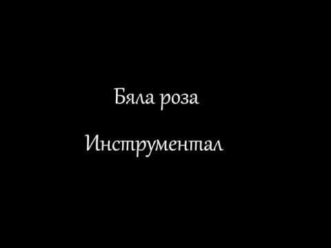 Видео: Бяла роза - Инструментал (караоке)