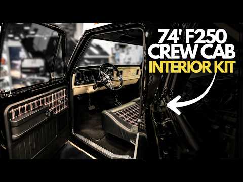 Видео: Мы создали интерьер для этого 40 лучших грузовиков SEMA | Cummins Swapped F250 1974 года