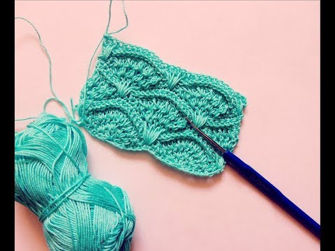 Видео: Узор в копилку. Для крючка.