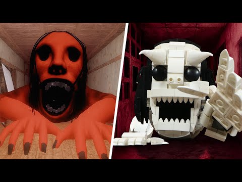 Видео: PETAPETA Roblox Creepy Crawler Hunting Out of Lego School Of Nightmare Все уровни предупреждения