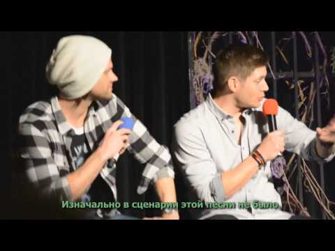 Видео: Вегаc 2015: Панель Дженсена и Джареда 1/4 (русские субтитры)