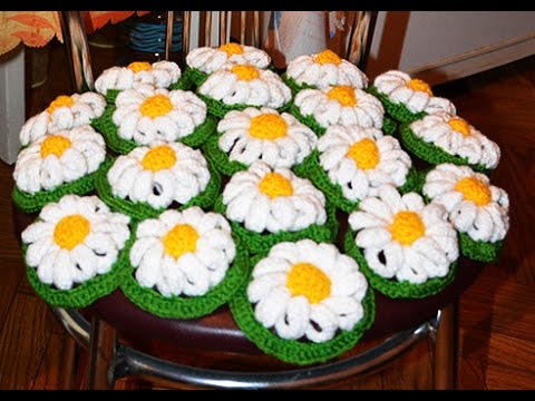 Видео: 🌼 Как связать РОМАШКУ крючком | How to crochet camomile 🌼