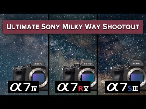 Видео: Sony a7R V, a7S III и a7 IV — тест и сравнение астрофотографии