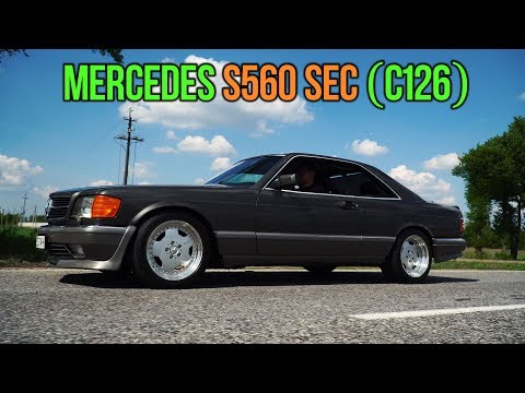 Видео: Mercedes S560 SEC (C126), который дороже твоего W222