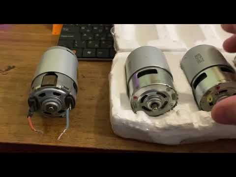 Видео: Противоположные работы коллекторных двигателей