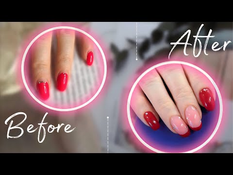 Видео: МАНИКЮР В ДОМАШНИХ УСЛОВИЯХ 💅🏻НЕОБЫЧНЫЙ ФРЕНЧ😍