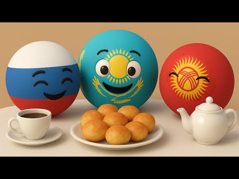 Видео: Домалақ елдер | 13 серия | Қазақстан, Ресей, Қырғызстан бір дастархан басына жиналды. ШОК!