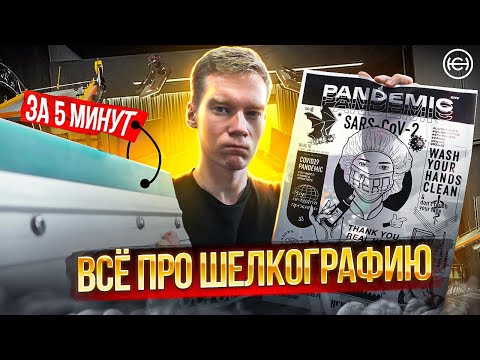 Видео: Что такое шелкография? | Видео за 5 минут