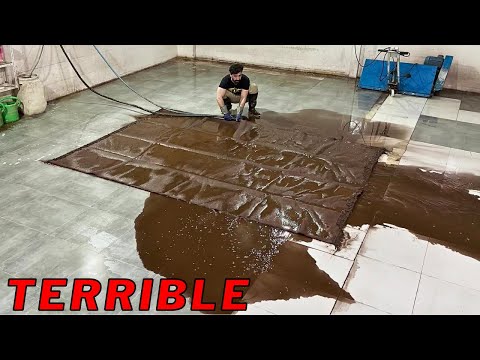 Видео: Я не смог остановить РЕКУ ДЕРЬМА, текущую из этого ковра 🤮 Безнадежная чистка ковра
