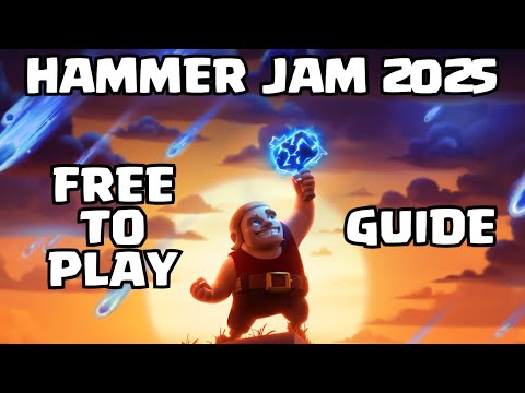 Видео: Насколько HAMMER JAM усиливает БЕСПЛАТНЫЕ ИГРОКИ? (CoC FTP 4)