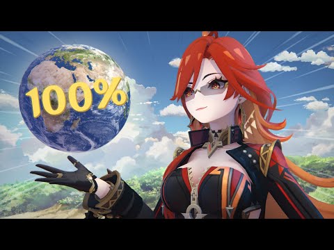 Видео: Я зачистил карту на 100% и одурел (Genshin Impact)