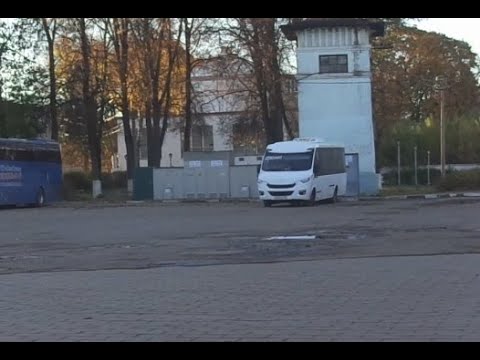 Видео: Автобус АС Рославль - Починок (д. Прудки).