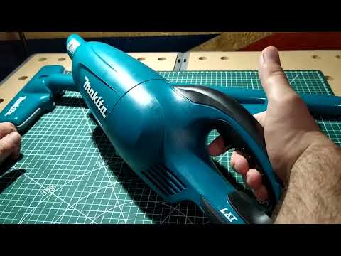 Видео: Аккумуляторный пылесос Makita DCL180Z