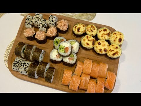 Видео: Sushi / Які приготувати суші / роли вдома
