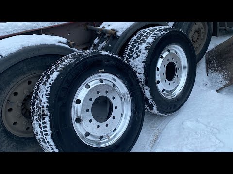 Видео: Мичелин приехал, а трейлер уехал...