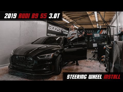 Видео: Как установить рулевое колесо — Audi B9 S5 3.0t 2019 года