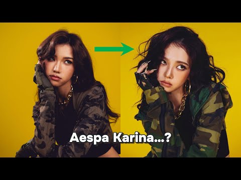 Видео: K-POP IDOL MAKEUP: визажист в Корее делает из меня Карину из aespa💋