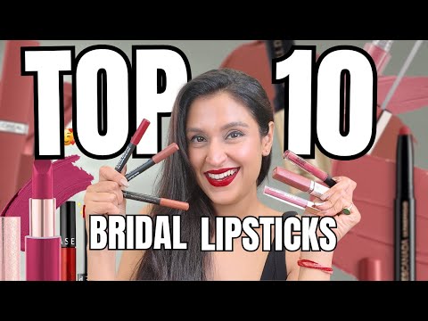 Видео: Лучшие свадебные помады 2025 года 💋 БОЛЬШОЙ РОЗЫГРЫШ! | Оттенки для индийских тонов кожи | Chetal...