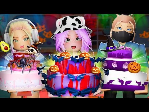 Видео: ГОТОВИМ ХЭЛЛОУИНСКИЕ ТОРТИКИ! Roblox Cake Off!