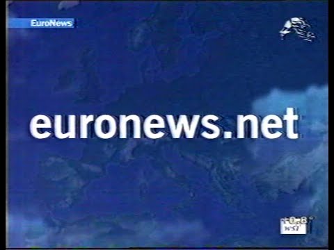Видео: Окончание блока EuroNews и программа передач (ТРК Петербург, 31.03.2004)