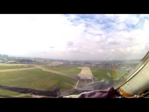 Видео: Ан-24. Взлет в Иркутске на город.