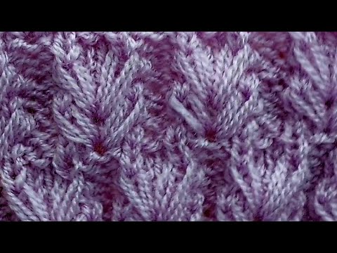 Видео: Красивый👍 узор спицами для туники, кардигана  , свитера. 
