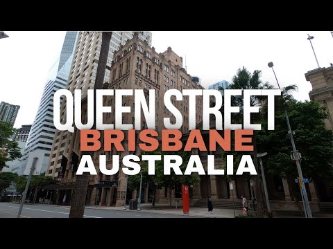Видео: Queen Street - Центральная Улица БРИСБЕНА, АВСТРАЛИЯ | Что Посмотреть, Куда Сходить, Магазины
