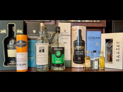 Видео: SCOTCH WHISKY. ПУСТЫЕ БУТЫЛКИ из под ВИСКИ. Часть 7. Дегустация GLEN GRANT, GLENFARCLAS, GLENCADAM.