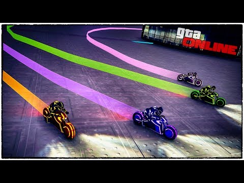 Видео: СМЕРТЕЛЬНЫЙ ЗАЕЗД НА НЕОНОВОМ БАЙКЕ! ВЫЖИВЕТ ТОЛЬКО ОДИН! ГТА 5 ОНЛАЙН (ДЕДЛАЙН GTA 5 ONLINE)