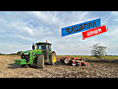 Видео: Начинаем подготовку почвы к посеву озимых// Дискую Horsch Joker 8 RT🤘