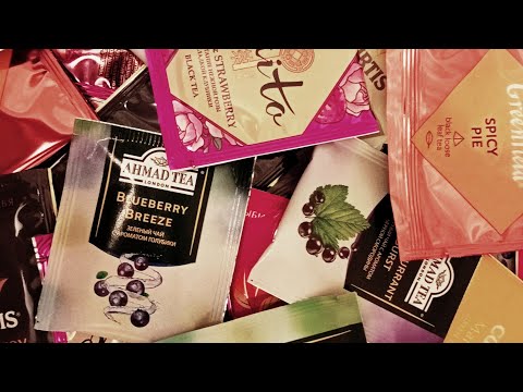 Видео: ASMR/ Коллекция чая🫖/ Шуршим саше и пакетиками/ Collection tea🫖