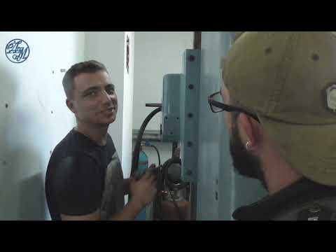 Видео: 372Б. Берта. Фінал поперечки, планка упорів.