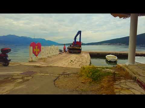Видео: Набережная от Портонови через Баошичи и в Биелу. Черногория. Июнь 2023.