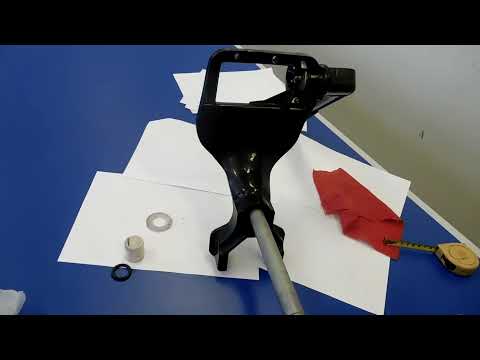 Видео: 12.Как исправить поворотный механизм лодочного мотора повреждённый(искривлённый) в результате удара.