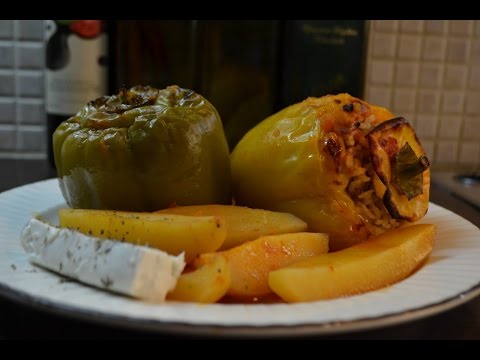 Видео: Фаршированные Овощи В Духовке . Греческая кухня