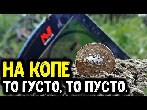 Видео: НА КОПЕ - ТО ГУСТО, ТО ПУСТО.  НАШЕЛ С МЕТАЛЛОИСКАТЕЛЕМ ПОД ЗЕМЛЕЙ ЦАРСКИЕ МОНЕТЫ КОП МОНЕТ 2020