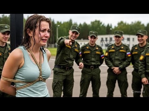 Видео: «Сержант издевался над девушкой… Но когда приземлился ЧЁРНЫЙ вертолёт — ВСЕ ОНЕМЕЛИ!»