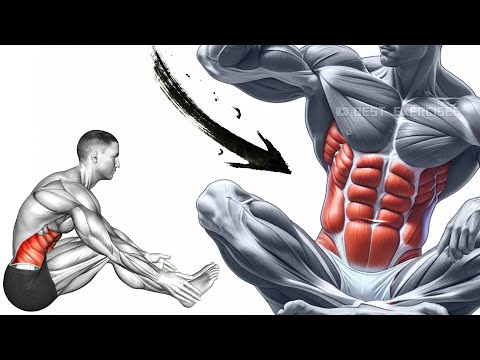 Видео: Сидите и качайте пресс — жир на животе тает за считанные минуты! (Тренировка пресса сидя)