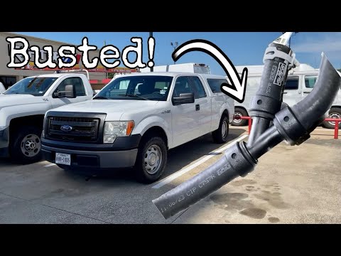 Видео: Замена шланга отопителя Ford F-150 3.7L 2014 года